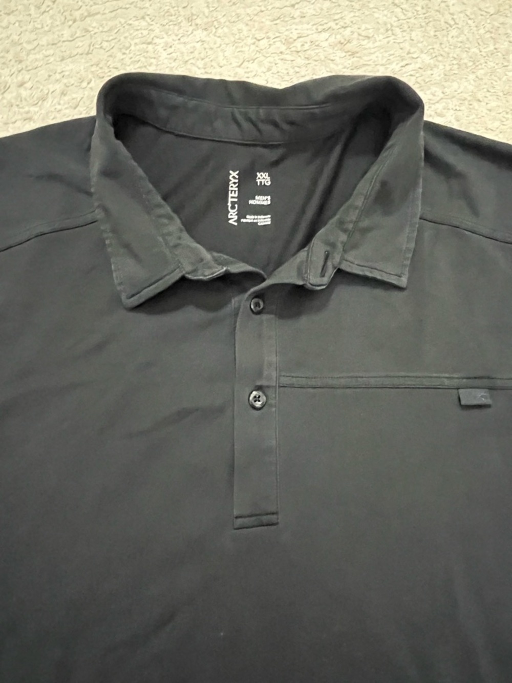 Arc'teryx Black Polo Shirt